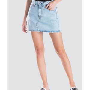 Levi’s Deconstructed Denim Skirt Size 24